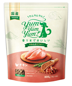 yum yum yum チキン やわらかドライタイプ