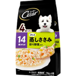 Cesar（シーザー）14歳からの ごろっと蒸しささみ 野菜入り スープタイプ