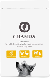 GRANDS　プレミアムドッグフード チキン&ダック味” width=