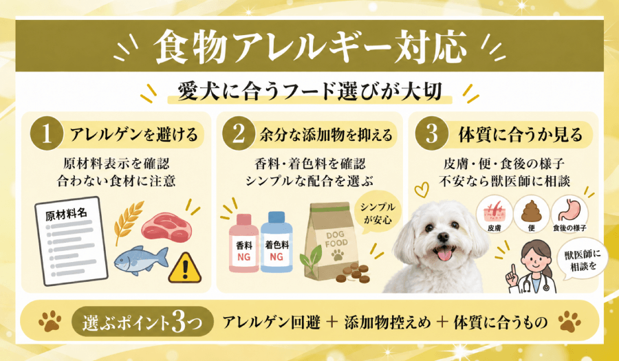 食物アレルギー対応