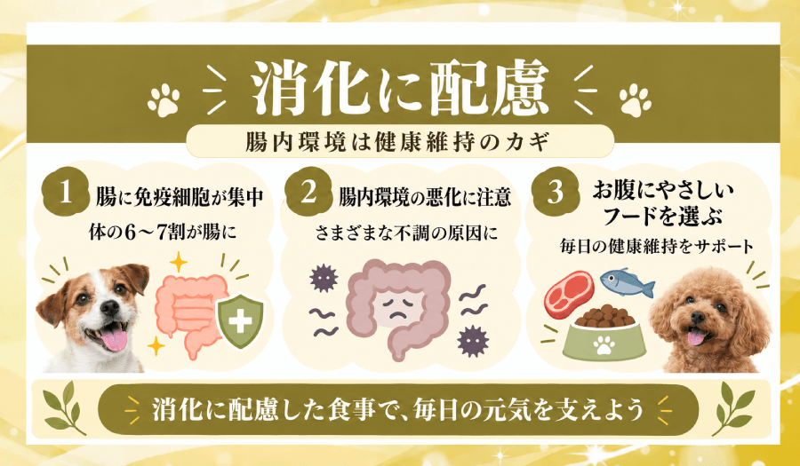 消化に配慮