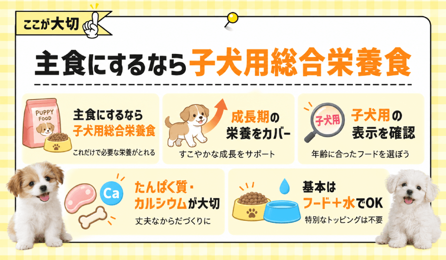 子犬用総合栄養食