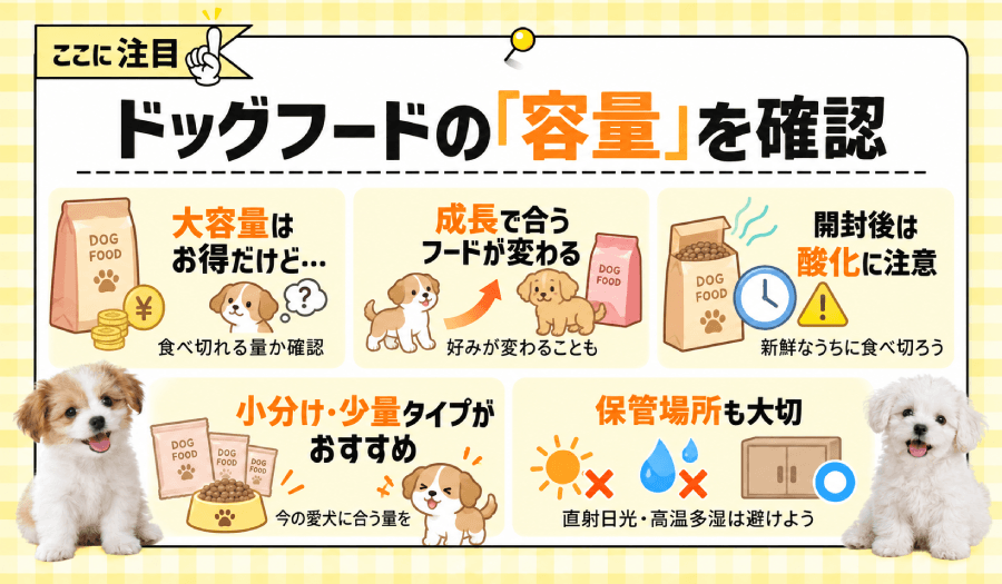 容量を確認