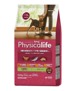 ユニ・チャーム Physicalife(フィジカライフ) 室内猫シニア用 10歳頃〜 チキン入りロゴ