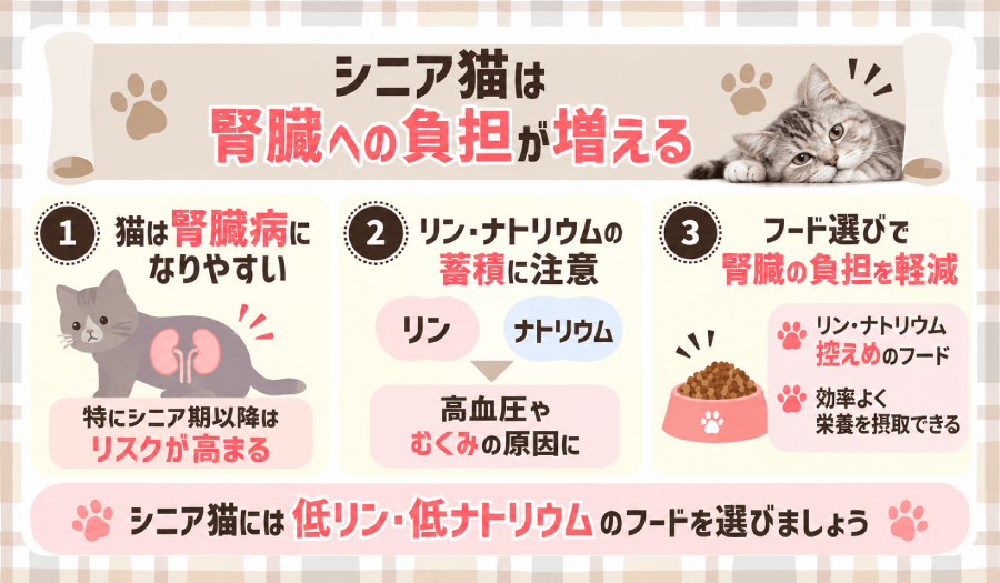 腎臓への負担が増える