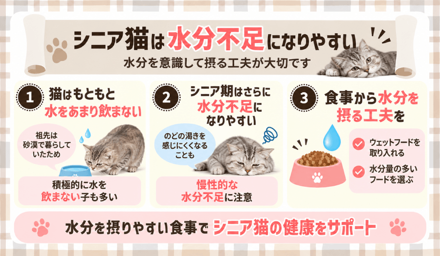 水分不足