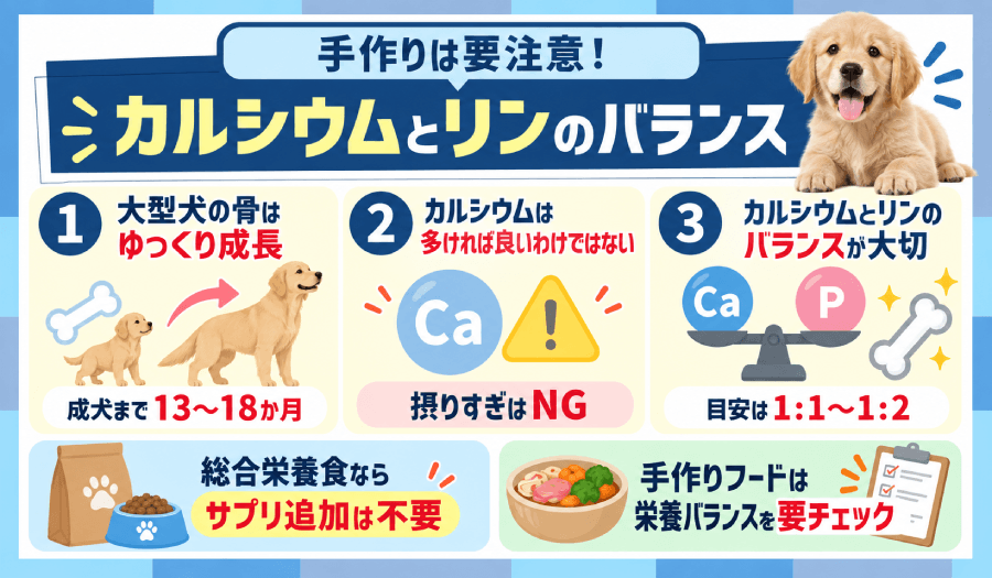 カルシウムとリン