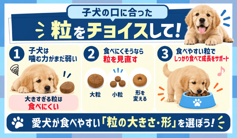 粒の大きさ