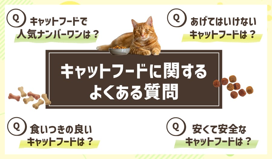 キャットフードに関するよくある質問